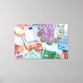 Das perfekte Motiv für jede Bank! Canvas Afdruk (Voorkant)