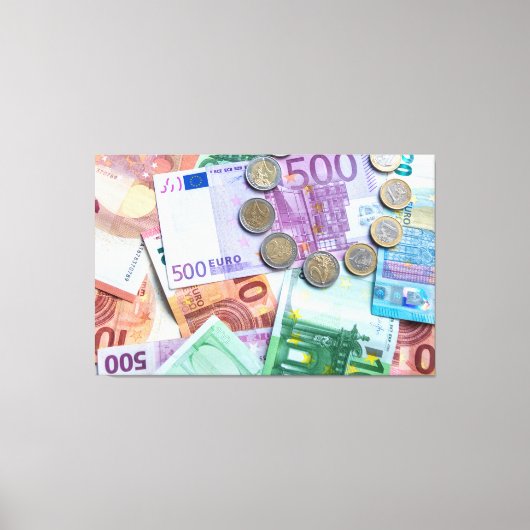 Das perfekte Motiv für jede Bank! Canvas Afdruk (Voorkant)