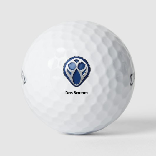das Scream Golfballen (Voorkant)