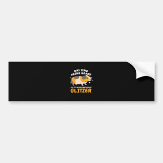 Das Sind Keine Haare Das Ist Meerschweinchen Bumpersticker