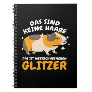 Das Sind Keine Haare Das Ist Meerschweinchen Notitieboek