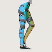 Das-stripteken-broek Leggings (Rechts)