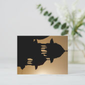 Das Taj Mahal in Indien Briefkaart (Staand voorkant)