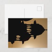 Das Taj Mahal in Indien Briefkaart (Voorkant / Achterkant)