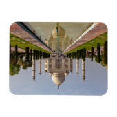 Das Taj Mahal in Indien Magneet (Horizontaal)