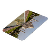 Das Taj Mahal in Indien Magneet (Linkerzijde)