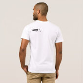 Das Turnip (turnip, hamer/sikkel, en snor) T-shirt (Achterkant volledig)