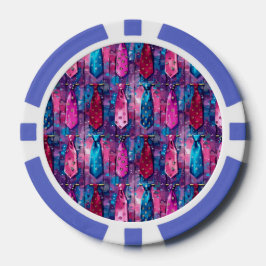 Das van pappie Pokerfiches Set van 10 Poker Chips