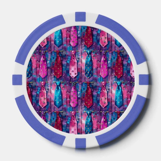 Das van pappie Pokerfiches Set van 10 Poker Chips (Voorkant)