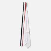 Das voor heren Rood Zwart Wit Streep (Achterkant)