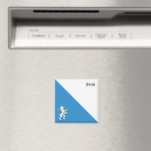 Das Wappen vom Kanton Zürich Magnet (Insitu (Vaatwasser))