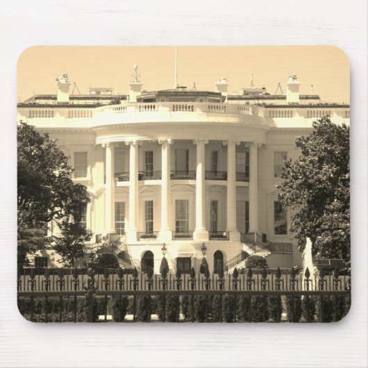 Das Weiße Haus in Washington Muismat (Voorkant)