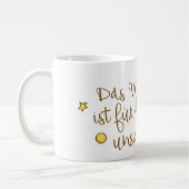 Das Wesentliche ist für die Augen unsichtbar Koffiemok (Links)