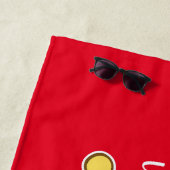 Das Wesentliche ist für die Augen unsichtbar Strandlaken (In situ)