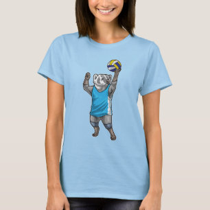 Dasborchvolleybalspeler Volleybal T-shirt