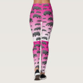 Dasbroek Roze Vervaging Leggings (Achterkant)