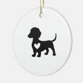 Daschund Copy Copy Copy Copy Copy Copy Keramisch Ornament (Links)