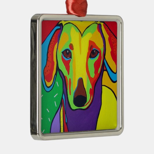 Daschund Doggie Ornament (Rechts)