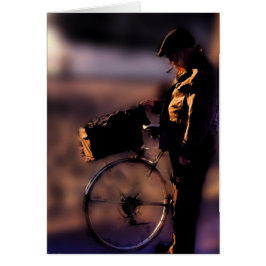 Daschund in een mandje