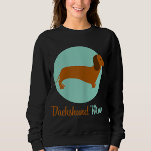 Daschund mama Weiner Hondenliefhebber Gift mammie Trui