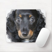 Daschund Puppy Dog Muismat (Met muis)