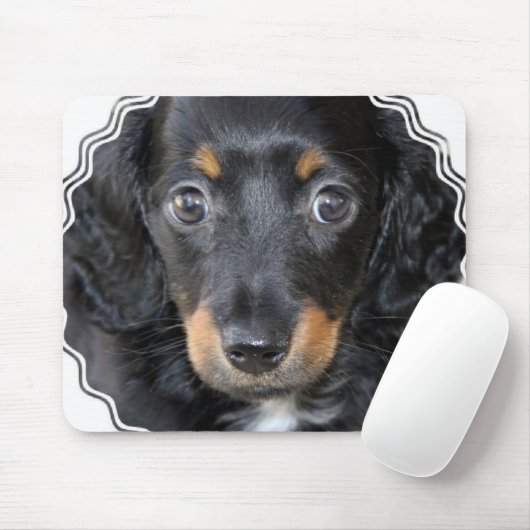 Daschund Puppy Dog Muismat (Met muis)