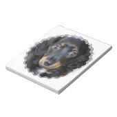 Daschund Puppy Dog Notitieblok (Linkerzijde)