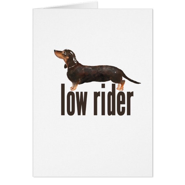 Daschund Sause Dog (Voorkant)