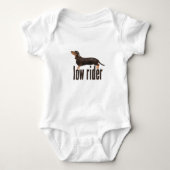 Daschund Sause Dog Romper (Voorkant)