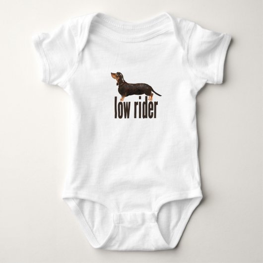 Daschund Sause Dog Romper (Voorkant)