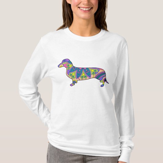Daschund T-shirt (Voorkant)