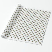 Daschund Top of the Morn Cadeaupapier (Uitgerold)