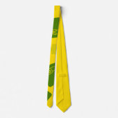 Dasdas St. Patrick's Day Kabouterhoed Geel Stropdas (Achterkant)