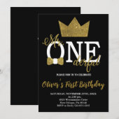 Dasdas Verjaardagsfeest met Strikje, Klein Mannetj Kaart (Voorkant / Achterkant)