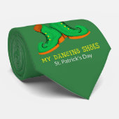 Dasdashalsslips Mijn Dansschoenen St. Patrick's Da Stropdas (Opgerold)
