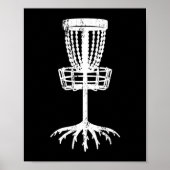 Dasgolf-doelboomkorbos Poster (Voorkant)