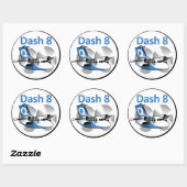 Dash 8 Sticker (Factory Livery) (Vel)