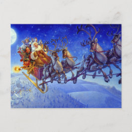 Dash Away De hele kerst weg Feestdagenkaart