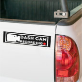dash cam opname bumpersticker (Op Truck)