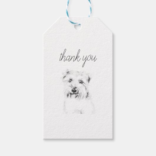 Dash de Hond Cadeaulabel (Voorkant)