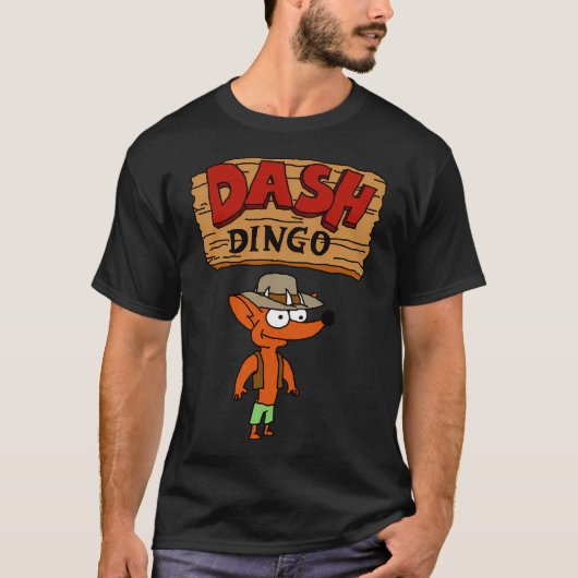Dash Dingo T-shirt (Voorkant)