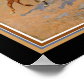 "Dash for the Timbers" van Frederic Remington Poster (Hoek)