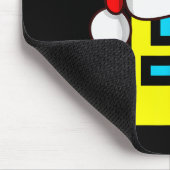 Dash Geometry Repeat Christmas Santa Hat Game Vide Muismat (Hoek)