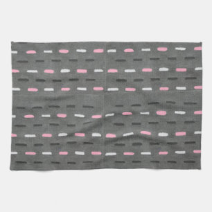 Dash Pattern Theedoek