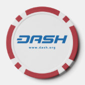Dash Poker Chips Rood (Achterkant)