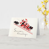 DASHALEN VIA DE SNEEUWKARAKkaarten Kaart (Gele Bloem)