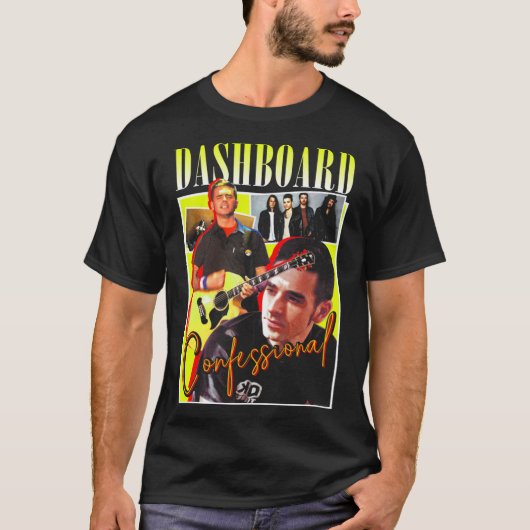 Dashboard Confessional Classic 90s Classic T-Shirt (Voorkant)