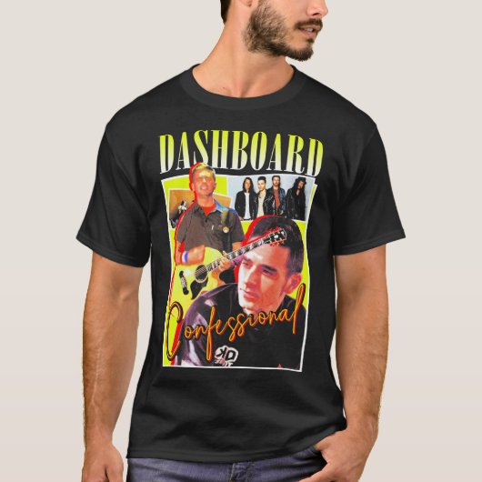 Dashboard Confessional Classic 90s Classic T-Shirt (Voorkant)