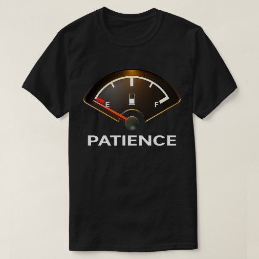 Dashboard gasmeter t-shirt (Design voorkant)