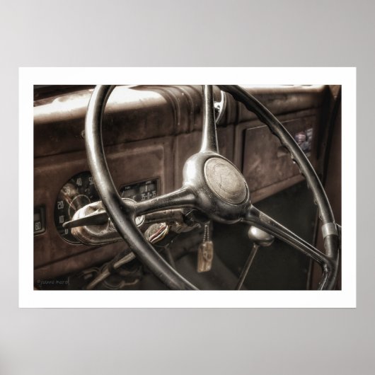 Dashboard Poster Print (Voorkant)